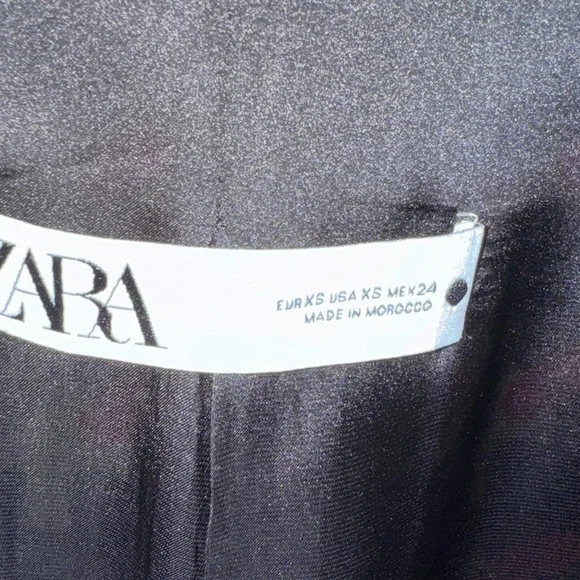 ZARA Multicolor Belted Jacket in XS - Picture 3 of 13